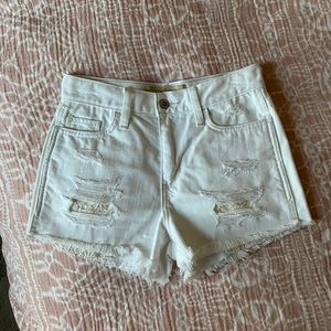 • Hollister • White Shorts